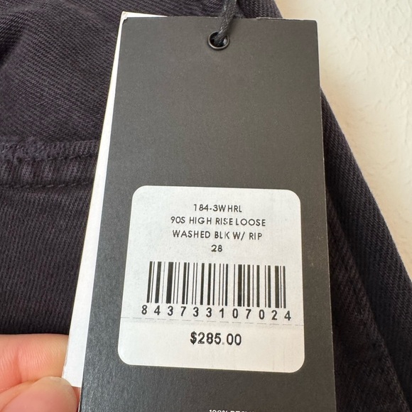 NWT RE/DONE 90s High Rise Loose Jeans - Picture 8 of 15